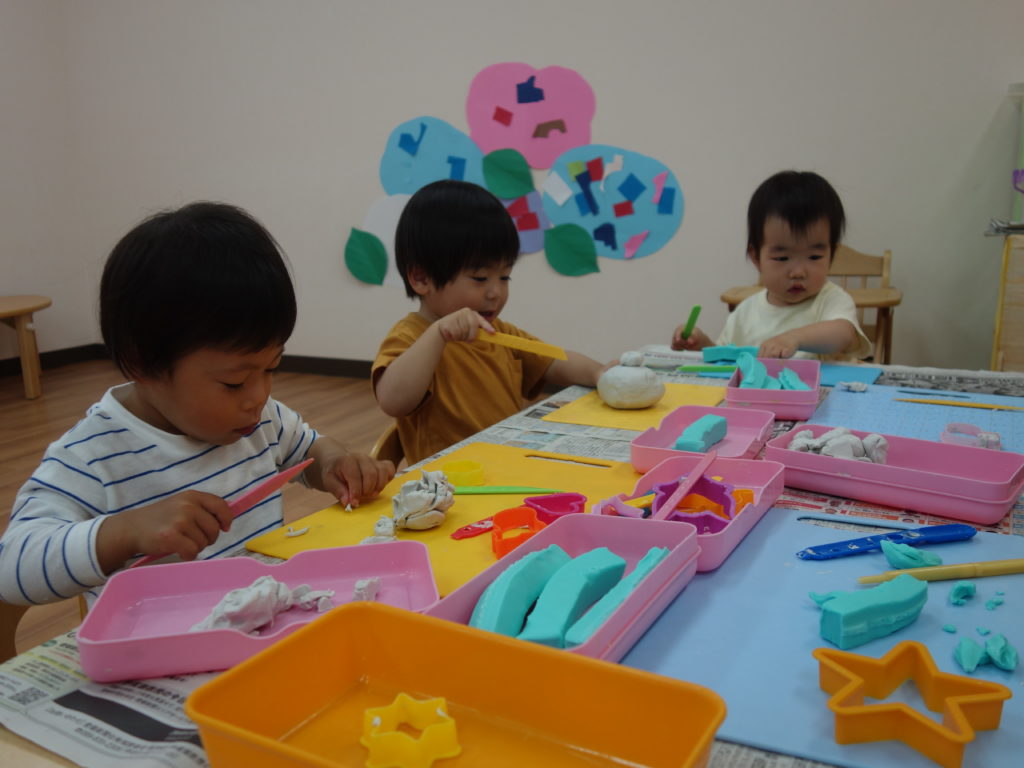 ✂️粘土で芸術🎨