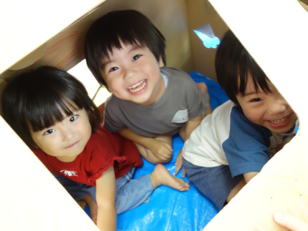 🏠️段ボールで遊ぼう②✏️